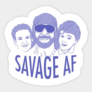 Savage AF Sticker